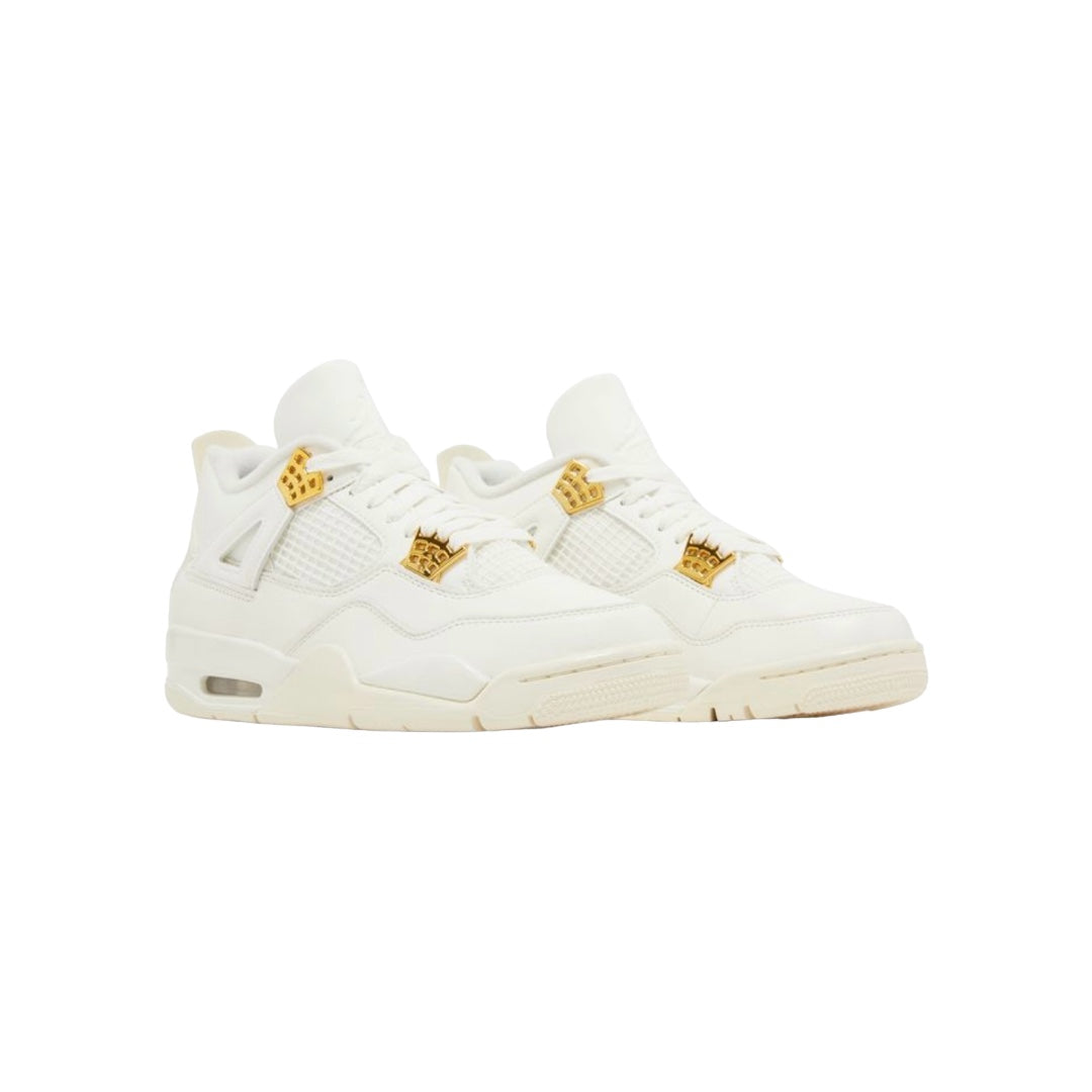 Retro 4 “Metallic Gold”