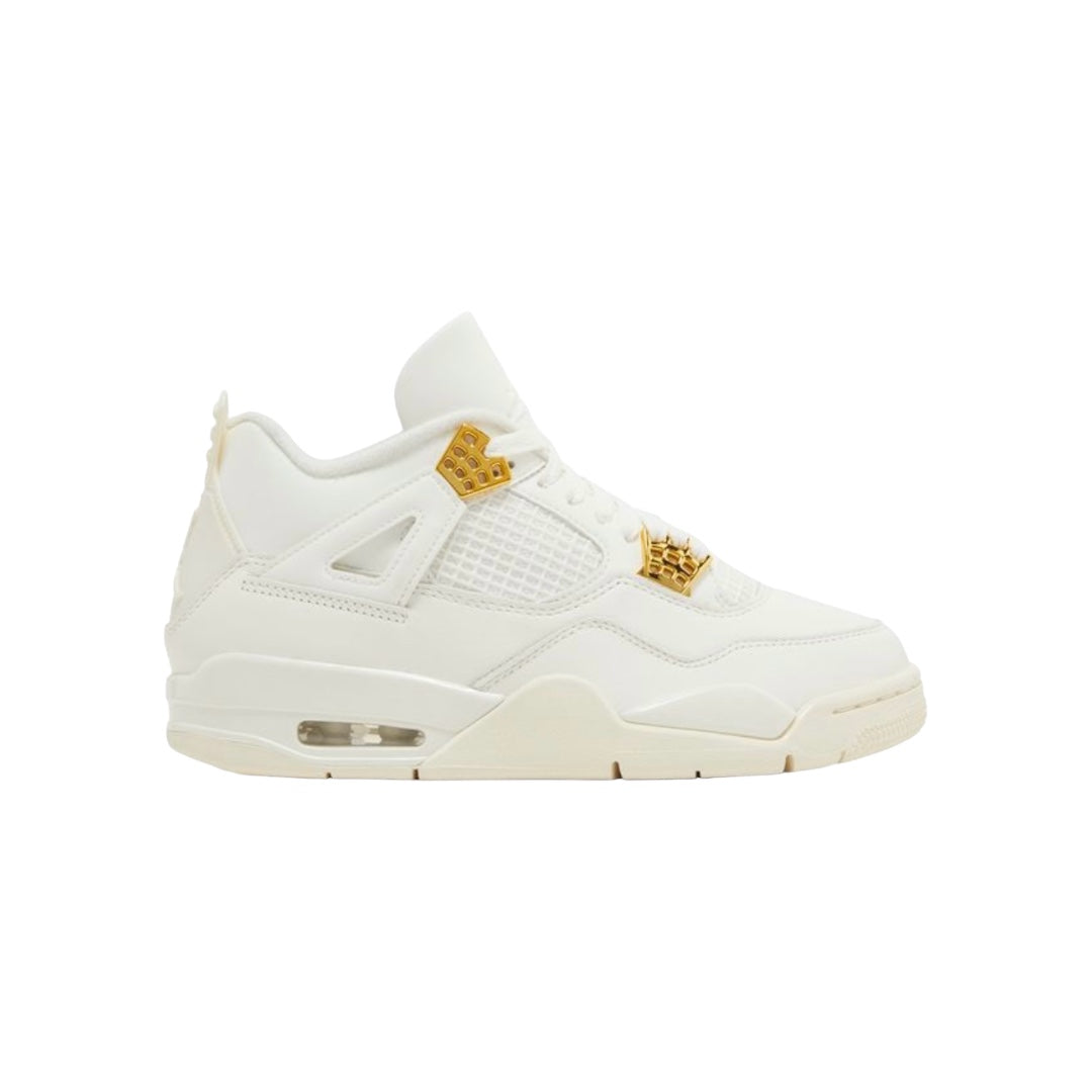 Retro 4 “Metallic Gold”
