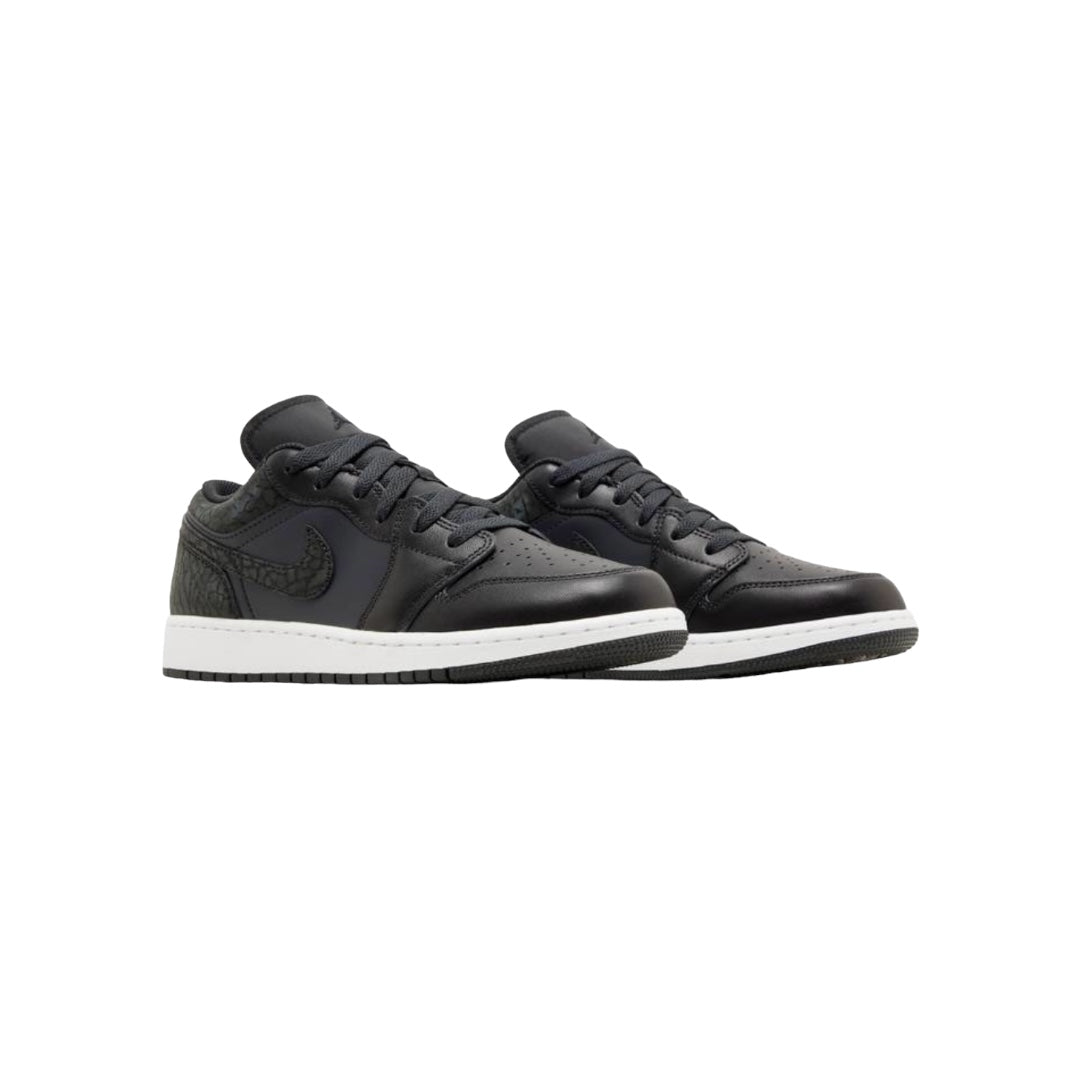 Retro 1 Low “Black Elephant Print”