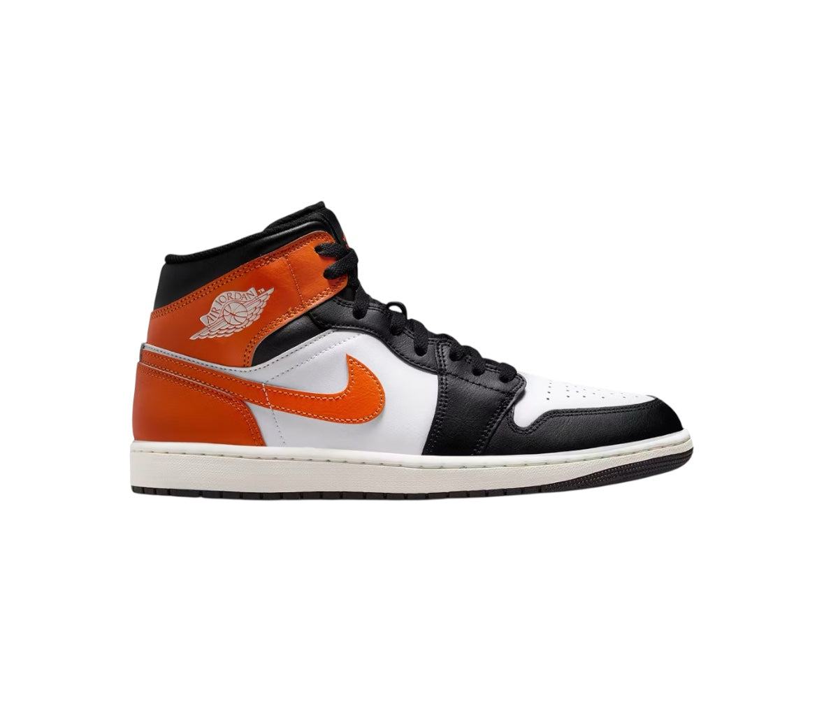 Jordan 1 Mid “Black Toe Starfish”