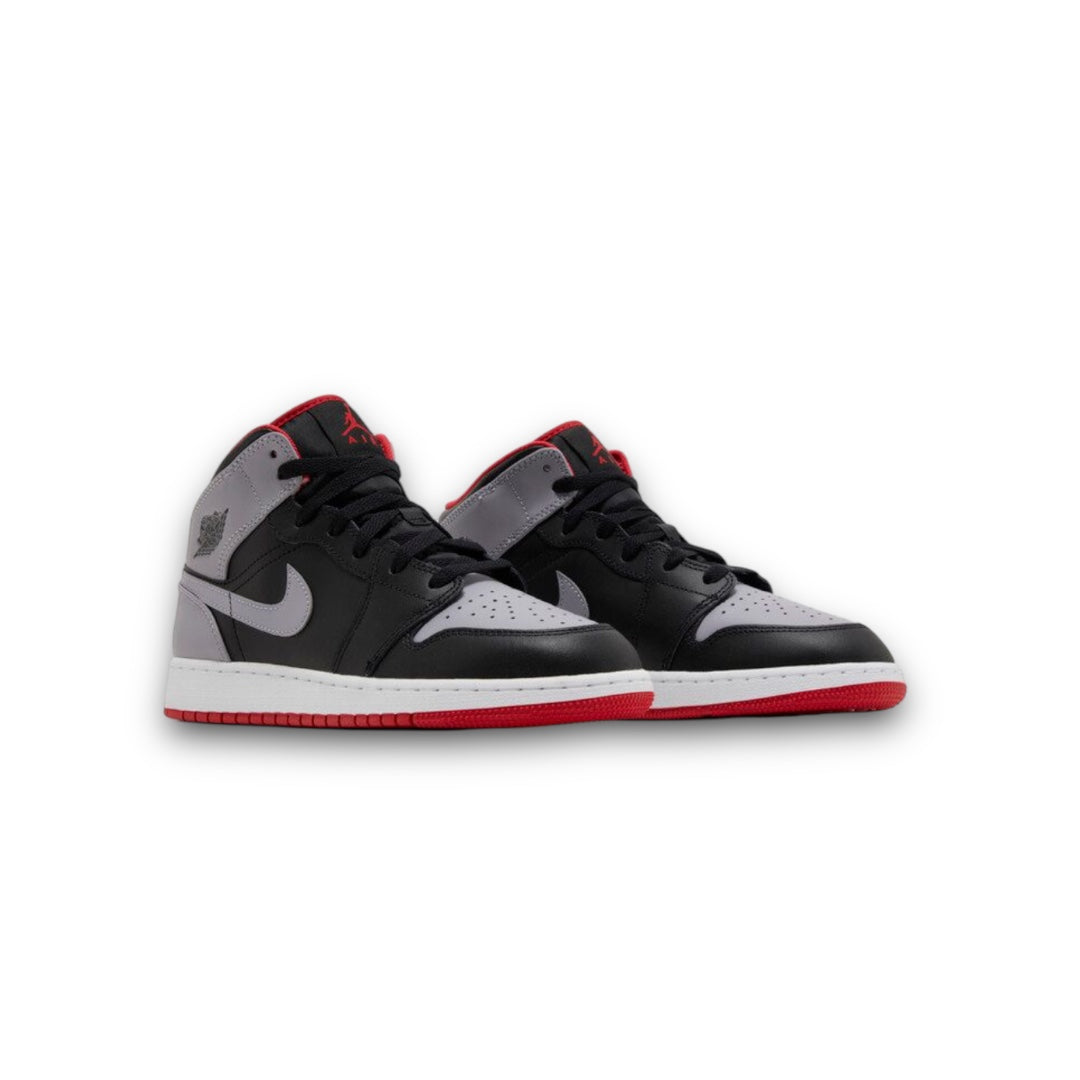 Jordan 1 Mid “Bred Shadow”