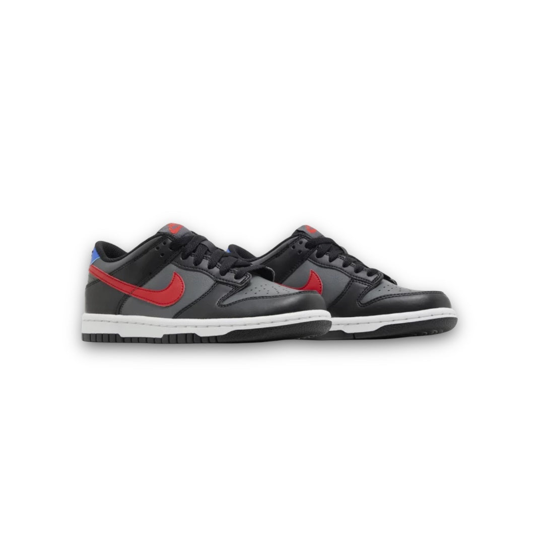 Dunk Low “Black Racer Blue University Red”