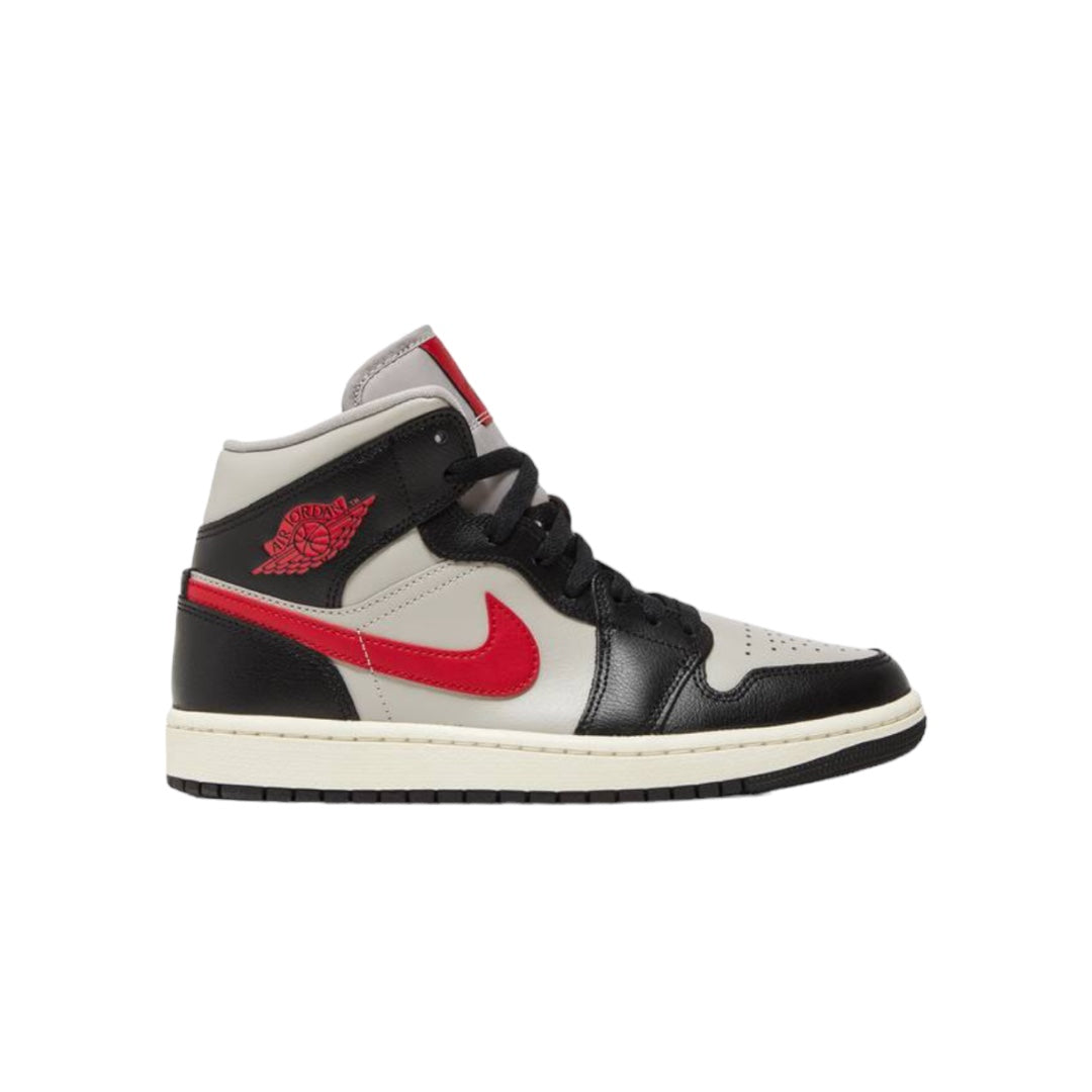 Jordan 1 Mid “Black College Grey Gym Red”