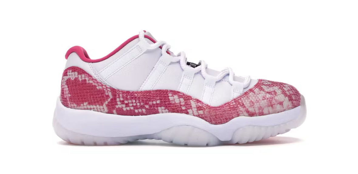 Jordan 11 Retro Low Pink Snakeskin (2019) (women's)