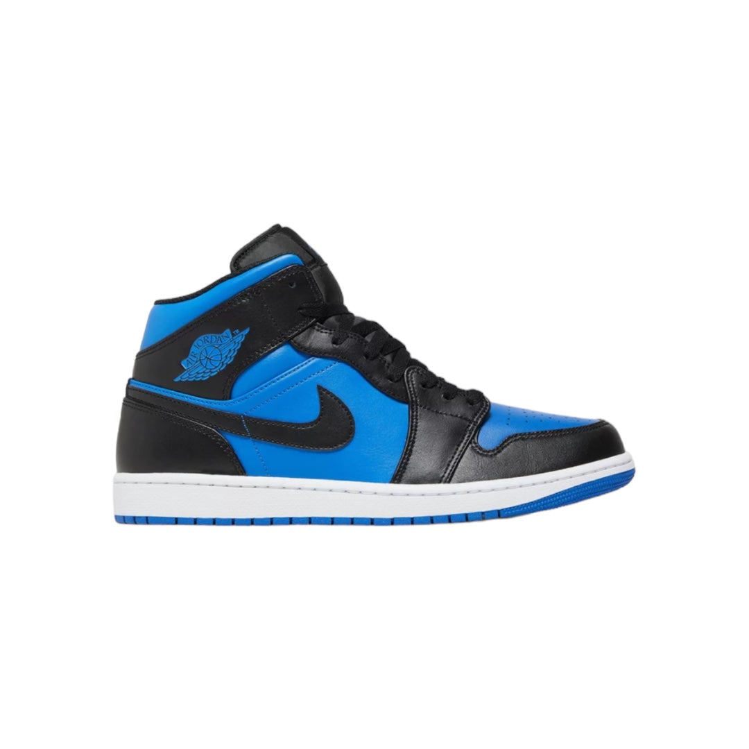 Jordan 1 Mid GS ‘Black Royal Blue’