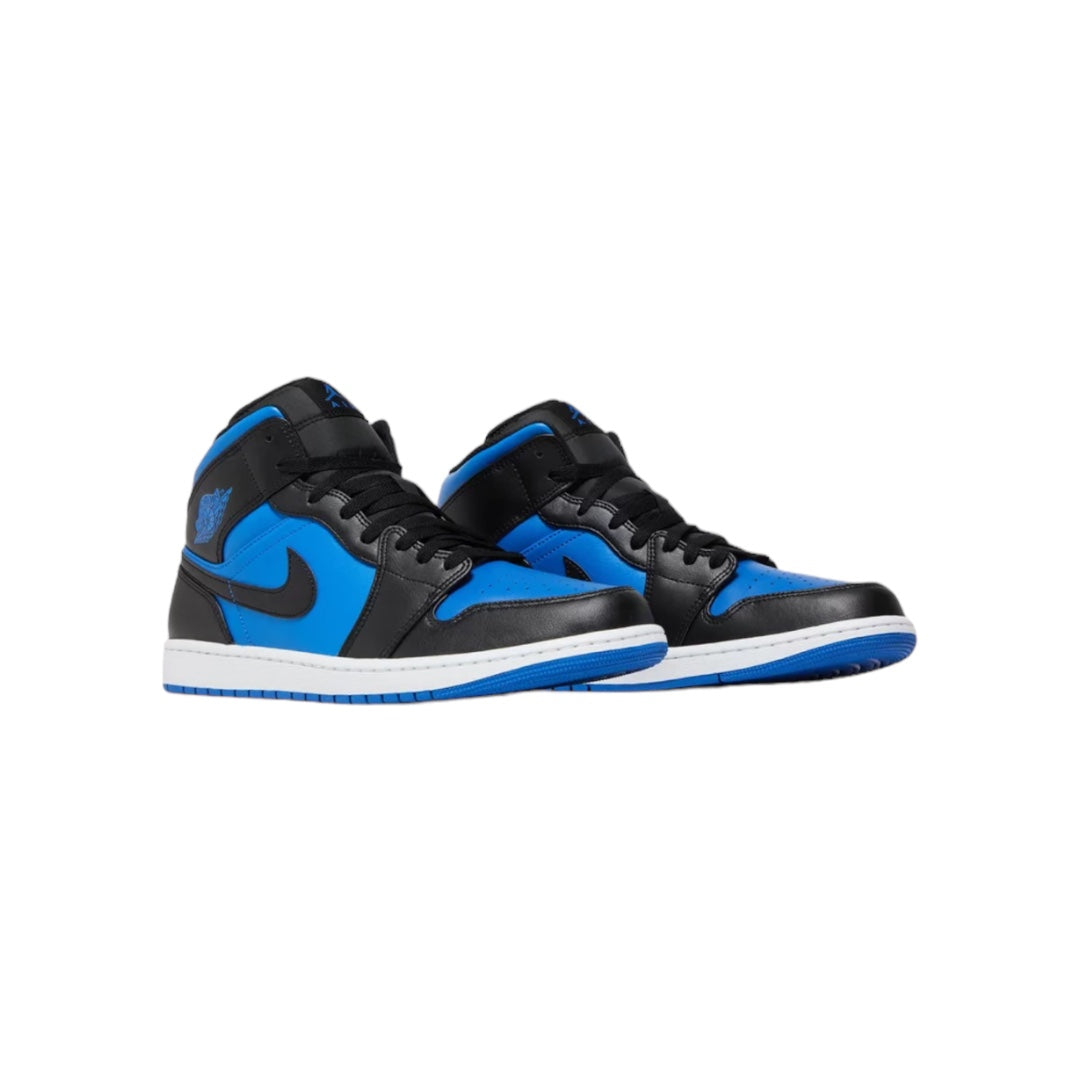 Jordan 1 Mid GS ‘Black Royal Blue’