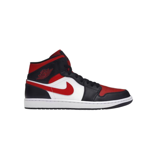 Jordan 1 Mid “White Black Red” (2022)