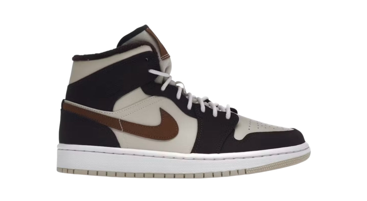Jordan 1 Mid SE Basalt Oatmeal (women's)